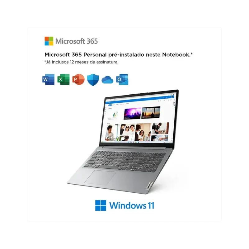 Notebook Lenovo 1i Celeron N4500 - Imagem 3