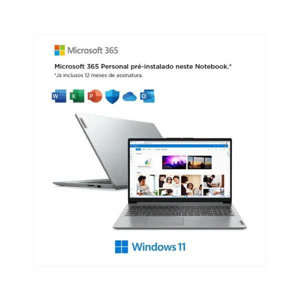 Notebook Lenovo 1i Celeron N4500 - Imagem 2