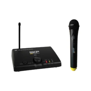 Microfone Sem Fio Uhf De Mao Mini-I, 40Hz-15kHz (± 3dB)